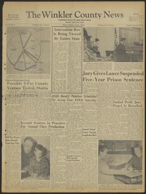 The Winkler County News (Kermit, Tex.), Vol. 24, No. 77, Ed. 1 Thursday, January 26, 1961