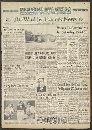 Primary view of object titled 'The Winkler County News (Kermit, Tex.), Vol. 32, No. 21, Ed. 1 Thursday, May 30, 1968'.