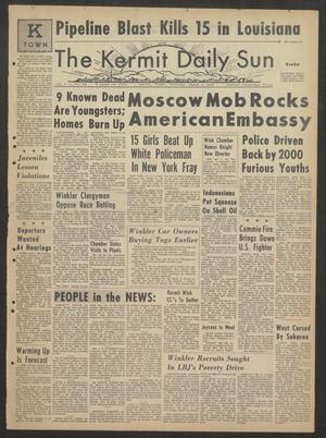 Primary view of object titled 'The Kermit Daily Sun (Kermit, Tex.), Vol. 2, No. 85, Ed. 1 Thursday, March 4, 1965'.