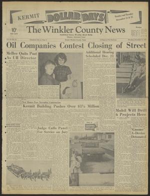 Primary view of object titled 'The Winkler County News (Kermit, Tex.), Vol. 26, No. 63, Ed. 1 Monday, December 11, 1961'.
