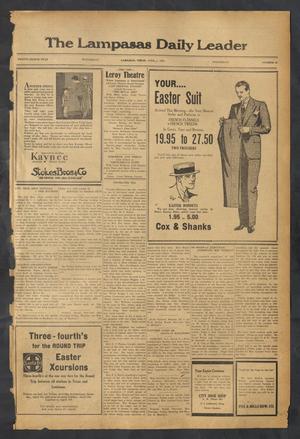 The Lampasas Daily Leader (Lampasas, Tex.), Vol. 28, No. 22, Ed. 1 Wednesday, April 1, 1931