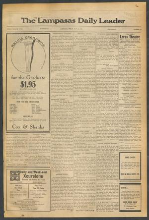The Lampasas Daily Leader (Lampasas, Tex.), Vol. 28, No. 58, Ed. 1 Wednesday, May 13, 1931
