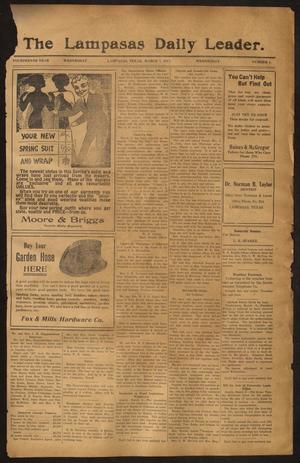 The Lampasas Daily Leader. (Lampasas, Tex.), Vol. 14, No. 1, Ed. 1 Wednesday, March 7, 1917