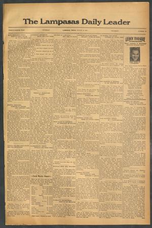 The Lampasas Daily Leader (Lampasas, Tex.), Vol. 28, No. 137, Ed. 1 Thursday, August 13, 1931