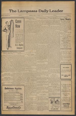 The Lampasas Daily Leader (Lampasas, Tex.), Vol. 27, No. 217, Ed. 1 Monday, November 17, 1930
