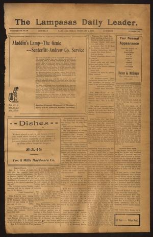 The Lampasas Daily Leader. (Lampasas, Tex.), Vol. 13, No. 285, Ed. 1 Saturday, February 3, 1917
