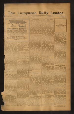 The Lampasas Daily Leader. (Lampasas, Tex.), Vol. 14, No. 107, Ed. 1 Wednesday, July 11, 1917