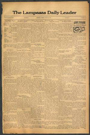 The Lampasas Daily Leader (Lampasas, Tex.), Vol. 28, No. 143, Ed. 1 Thursday, August 20, 1931
