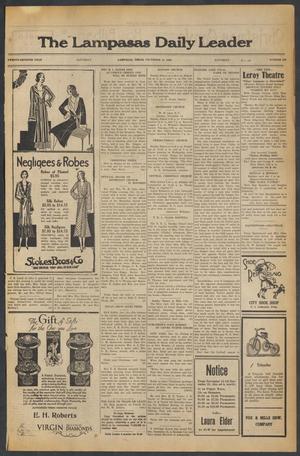 The Lampasas Daily Leader (Lampasas, Tex.), Vol. 27, No. 239, Ed. 1 Saturday, December 13, 1930