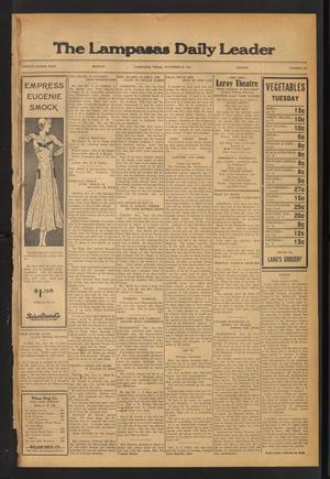 The Lampasas Daily Leader (Lampasas, Tex.), Vol. 28, No. 223, Ed. 1 Monday, November 23, 1931