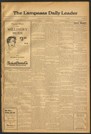 The Lampasas Daily Leader (Lampasas, Tex.), Vol. 28, No. 207, Ed. 1 Tuesday, November 3, 1931