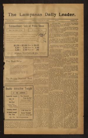 The Lampasas Daily Leader. (Lampasas, Tex.), Vol. 12, No. 121, Ed. 1 Monday, July 26, 1915