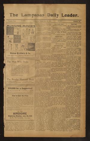 The Lampasas Daily Leader. (Lampasas, Tex.), Vol. 12, No. 120, Ed. 1 Saturday, July 24, 1915