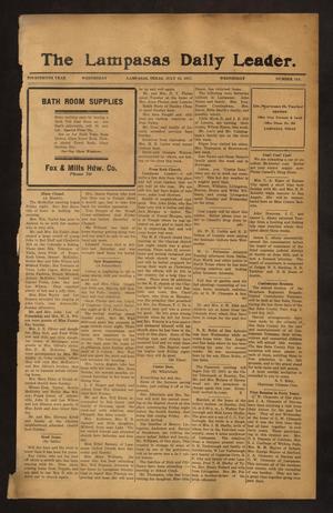 The Lampasas Daily Leader. (Lampasas, Tex.), Vol. 14, No. 113, Ed. 1 Wednesday, July 18, 1917