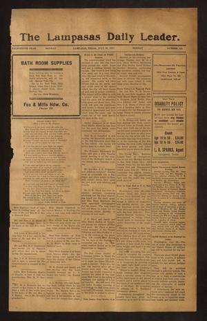 The Lampasas Daily Leader. (Lampasas, Tex.), Vol. 14, No. 123, Ed. 1 Monday, July 30, 1917