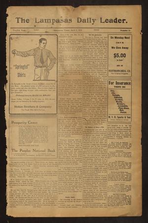 The Lampasas Daily Leader. (Lampasas, Tex.), Vol. 12, No. 23, Ed. 1 Friday, April 2, 1915
