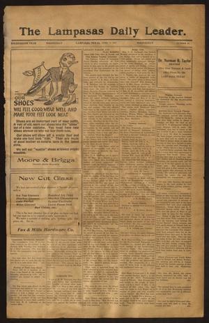 The Lampasas Daily Leader. (Lampasas, Tex.), Vol. 14, No. 31, Ed. 1 Wednesday, April 11, 1917
