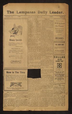 The Lampasas Daily Leader. (Lampasas, Tex.), Vol. 13, No. 49, Ed. 1 Tuesday, May 2, 1916