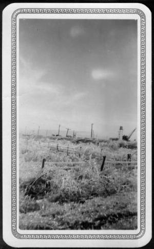 [Photograph of George Ranch property during a freeze]