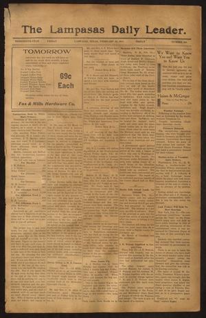 The Lampasas Daily Leader. (Lampasas, Tex.), Vol. 13, No. 296, Ed. 1 Friday, February 16, 1917