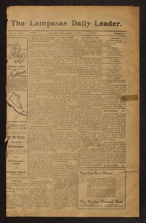 The Lampasas Daily Leader. (Lampasas, Tex.), Vol. 11, No. 269, Ed. 1 Tuesday, January 19, 1915