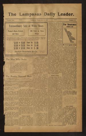 The Lampasas Daily Leader. (Lampasas, Tex.), Vol. 12, No. 119, Ed. 1 Friday, July 23, 1915
