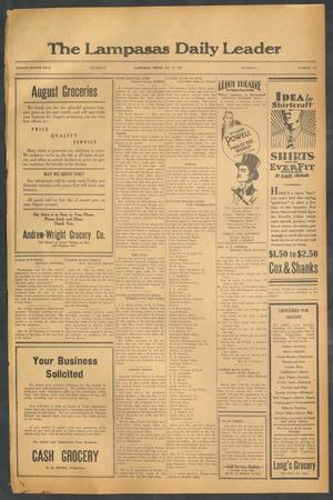 The Lampasas Daily Leader (Lampasas, Tex.), Vol. 28, No. 125, Ed. 1 Thursday, July 30, 1931