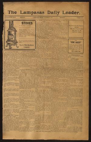The Lampasas Daily Leader. (Lampasas, Tex.), Vol. 14, No. 206, Ed. 1 Monday, November 5, 1917