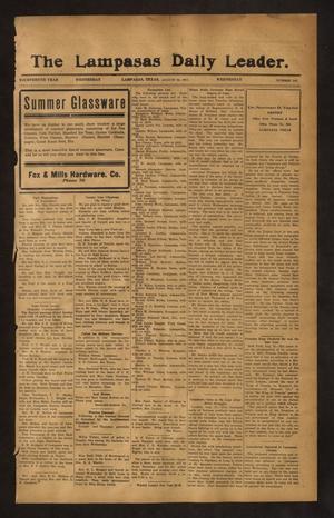 The Lampasas Daily Leader. (Lampasas, Tex.), Vol. 14, No. 143, Ed. 1 Wednesday, August 22, 1917
