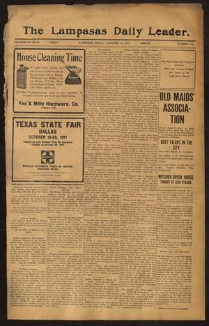 The Lampasas Daily Leader. (Lampasas, Tex.), Vol. 14, No. 186, Ed. 1 Friday, October 12, 1917