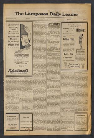 The Lampasas Daily Leader (Lampasas, Tex.), Vol. 28, No. 50, Ed. 1 Monday, May 4, 1931