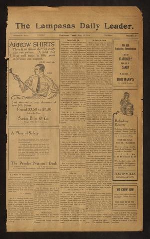 The Lampasas Daily Leader. (Lampasas, Tex.), Vol. 13, No. 57, Ed. 1 Thursday, May 11, 1916