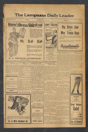 The Lampasas Daily Leader (Lampasas, Tex.), Vol. 27, No. 48, Ed. 1 Thursday, May 1, 1930