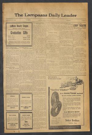 The Lampasas Daily Leader (Lampasas, Tex.), Vol. 27, No. 68, Ed. 1 Saturday, May 24, 1930