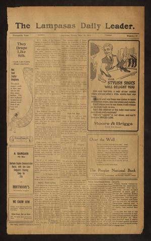 The Lampasas Daily Leader. (Lampasas, Tex.), Vol. 13, No. 67, Ed. 1 Tuesday, May 23, 1916