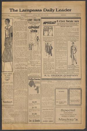 The Lampasas Daily Leader (Lampasas, Tex.), Vol. 26, No. 296, Ed. 1 Wednesday, February 19, 1930