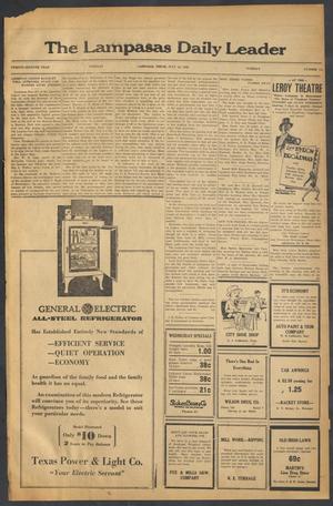 The Lampasas Daily Leader (Lampasas, Tex.), Vol. 27, No. 111, Ed. 1 Tuesday, July 15, 1930