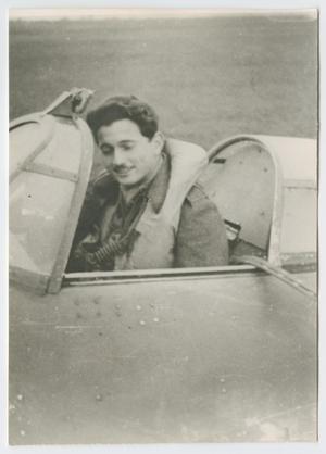 [Man Seated in an Airplane]