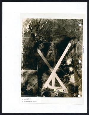 Primary view of object titled '[Aerial Photograph of Airport in Sweetwater #1]'.