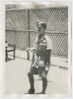 Primary view of object titled '[Billy Gibson Royal Air Force Officer]'.