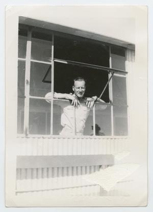 Primary view of object titled '[Man at Window]'.