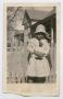 Thumbnail image of item number 1 in: '[Photograph of an African-American Girl in a White Dress and Hat]'.