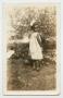 Thumbnail image of item number 1 in: '[Photograph of an African American Girl in White]'.