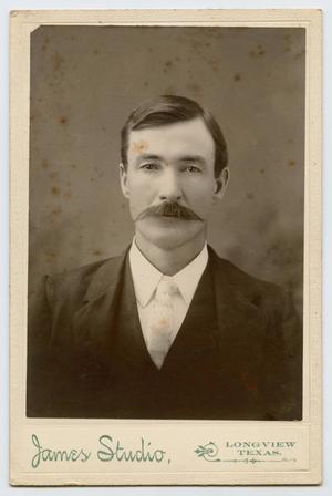 Primary view of object titled '[Portrait of a Man With a Mustache]'.