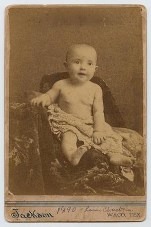 Primary view of object titled '[Photograph of Lena Christian]'.