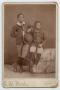 Photograph: [Photograph of Two African-American Boys in Shorts]