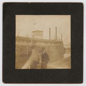 Primary view of object titled '[Photograph of Merchant William Colgin, Sr. With a Friend]'.