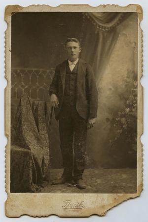 Primary view of object titled '[Portrait of Luther Thompson]'.