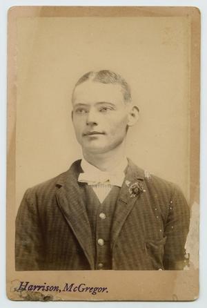 [Portrait of a Man in a Light-Colored Bow Tie]