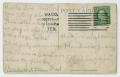 Thumbnail image of item number 2 in: '[Postcard From Fred to His Sister, October 20, 1917]'.